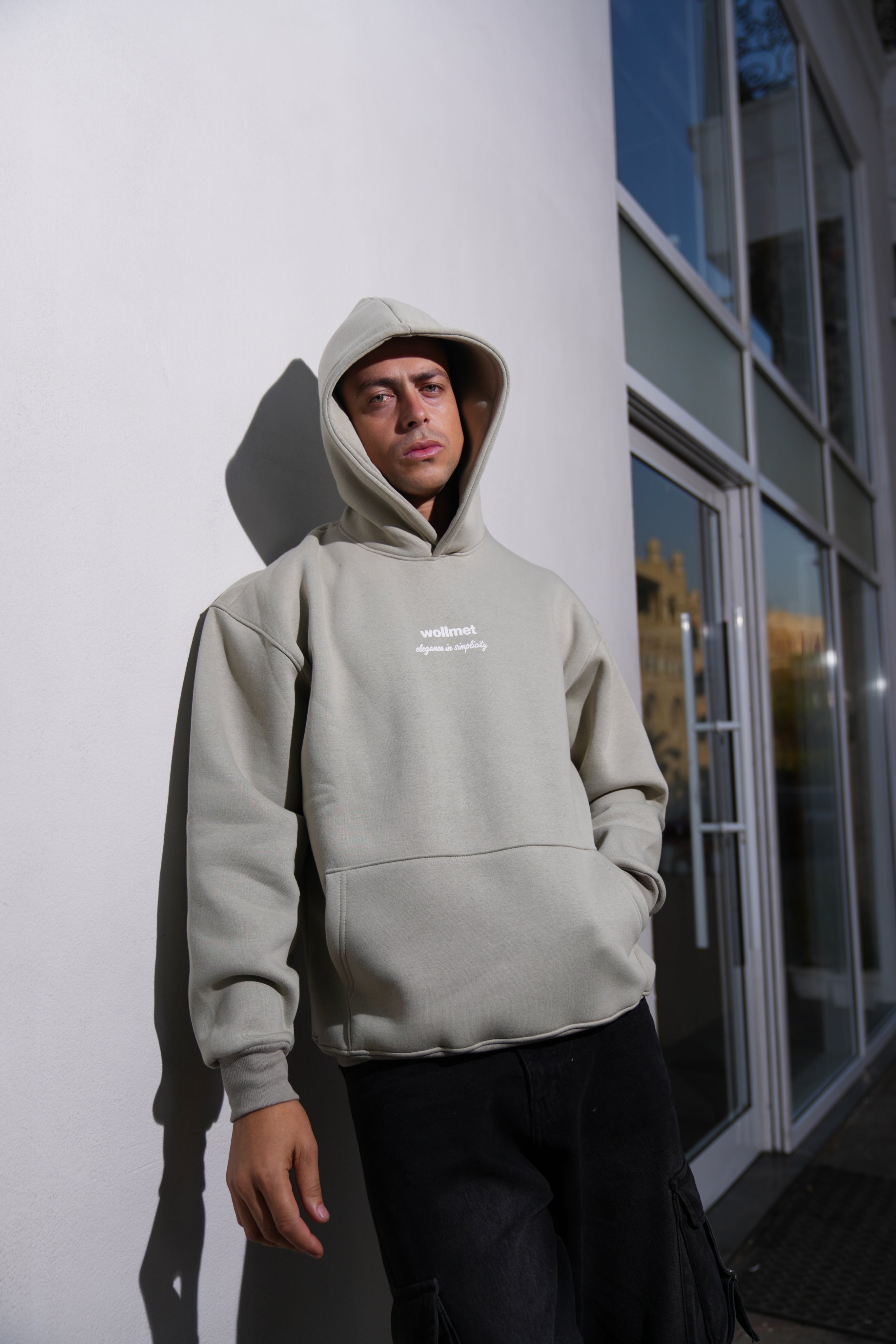 Light Mint Green Oversized Hoodie