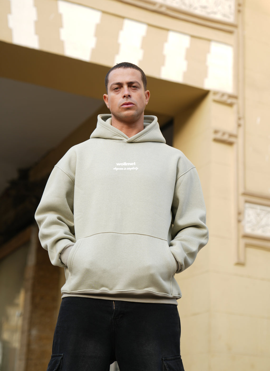 Light Mint Green Oversized Hoodie