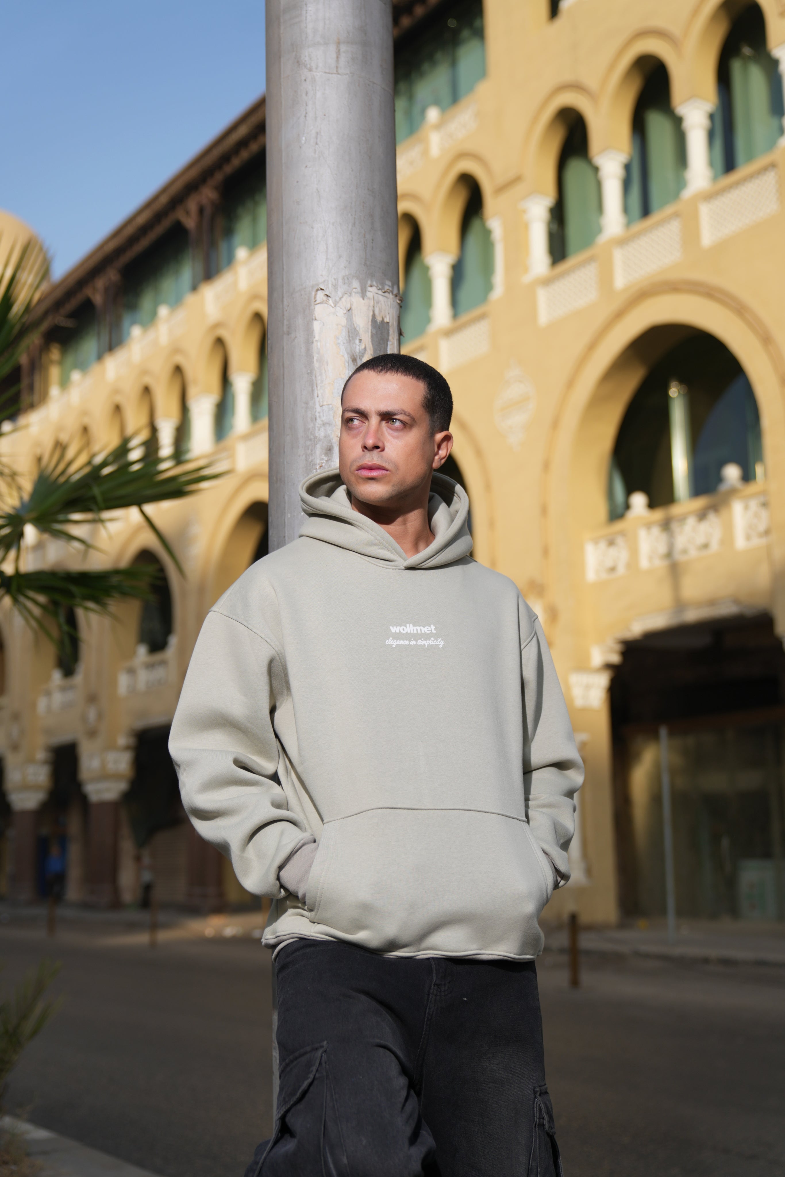 Light Mint Green Oversized Hoodie